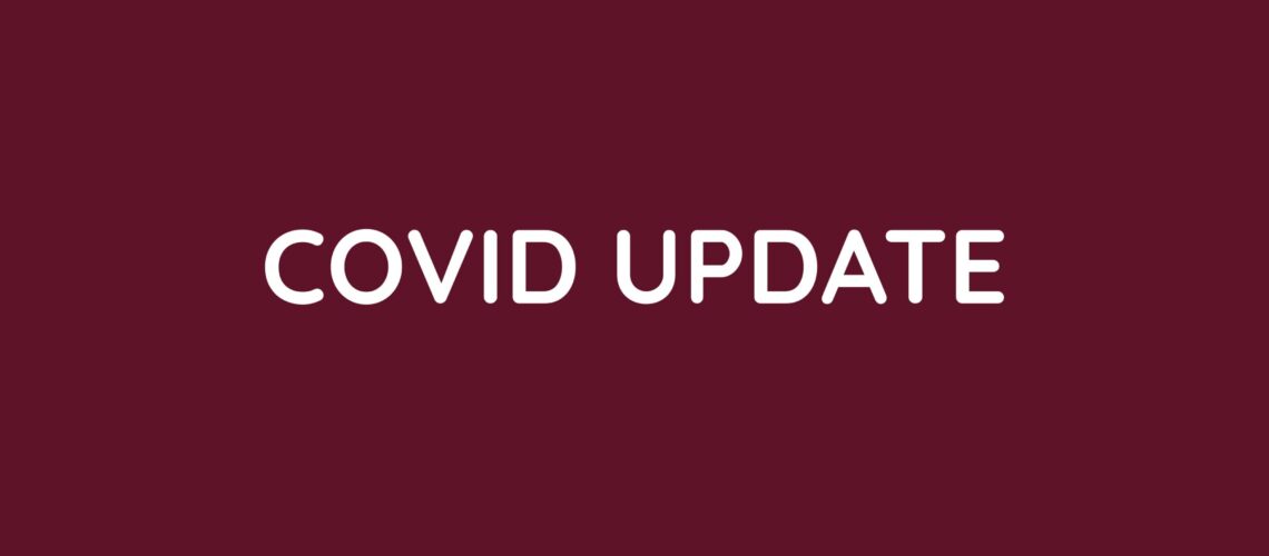 COVID UPDATE